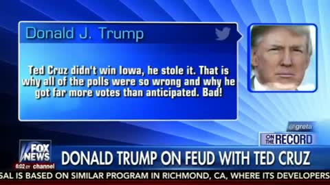 Donald Trump Greta Van FULL Interview Attacks Ted Cruz Stealing Votes from Carson in Iowa - 2-3-16