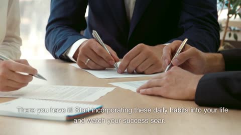 Daily Habits of Highly Successful People: Unlock the Secrets to Achieving Your Goals