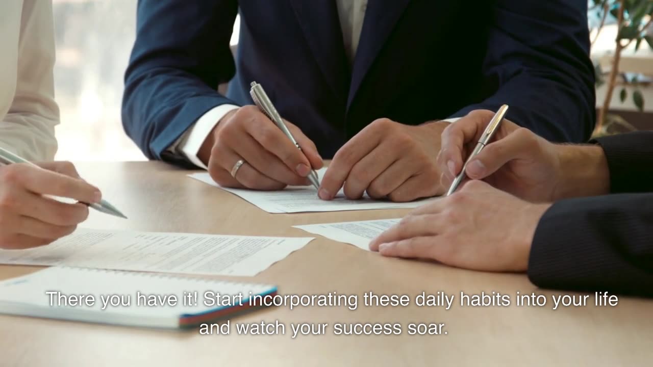 Daily Habits of Highly Successful People: Unlock the Secrets to Achieving Your Goals