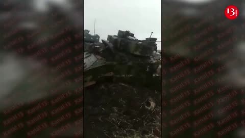 Russia releases video of damaged German tanks, US fighting vehicles said to be in Ukraine
