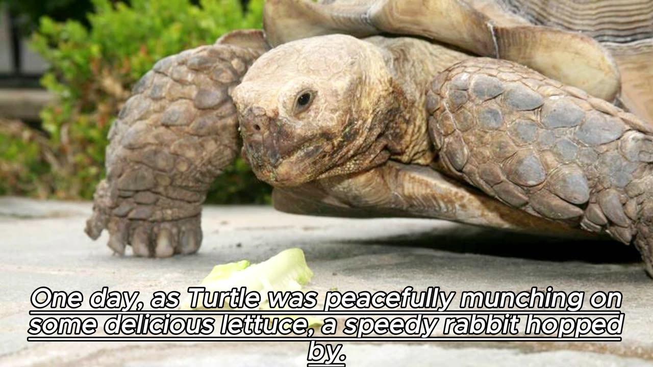 "The Kind Turtle and the Greedy Rabbit"