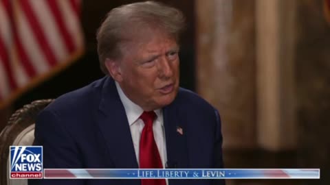 Mark Levin interview of President Trump - night one part 2