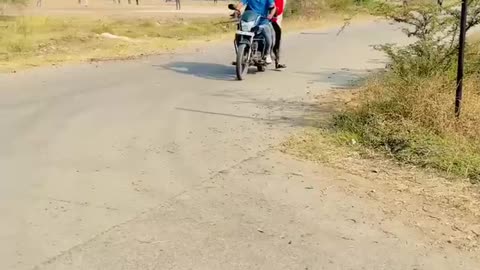 Funny short video 😅 on bike 🚲#comedy#short