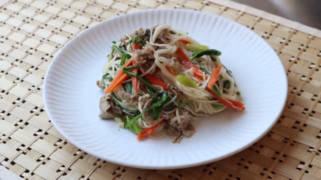 Abura Zomen Recipe (Stir fried Somen Noodle) - Japanese Cooking 101
