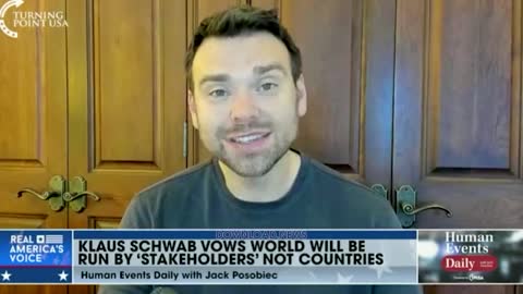 Jack Posobiec: Klaus Schwab vows the world will be run by stakeholders not countries - 1/20/23