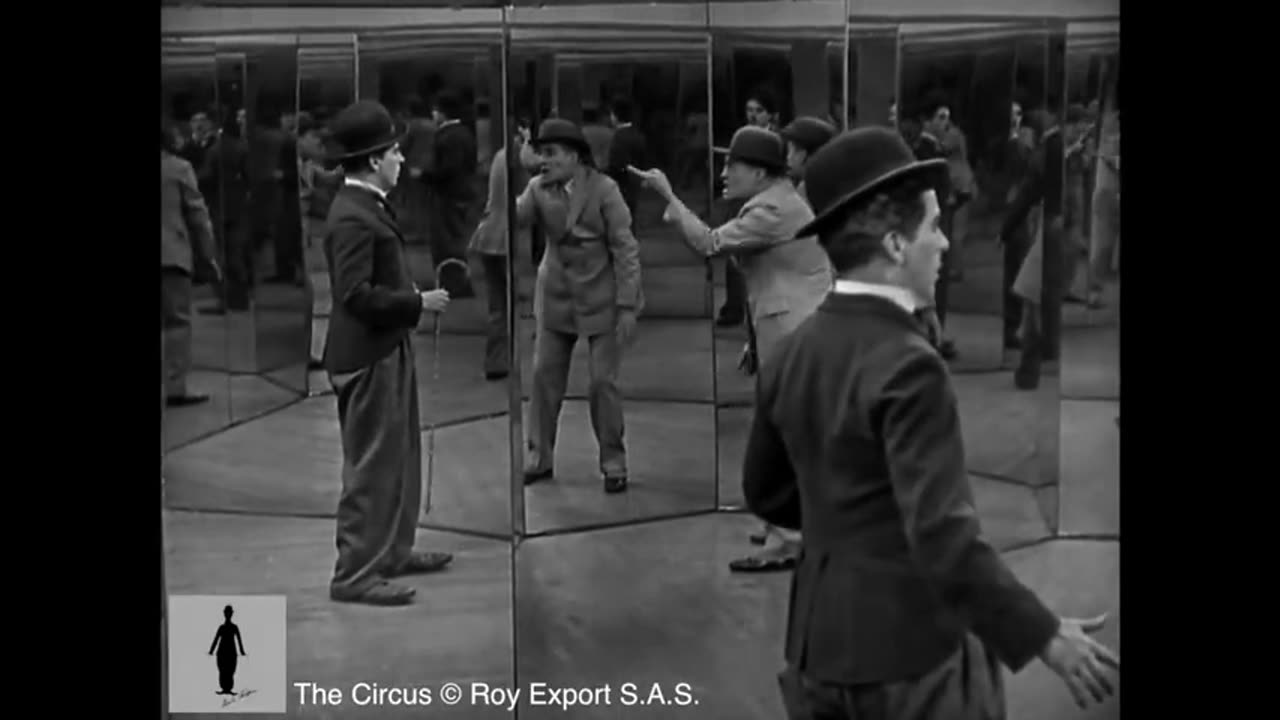 Charlie Chaplin - The Mirror Maze (The Circus)