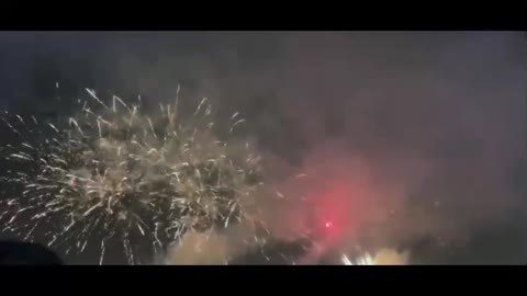 I haven't seen such beautiful fireworks in a long time