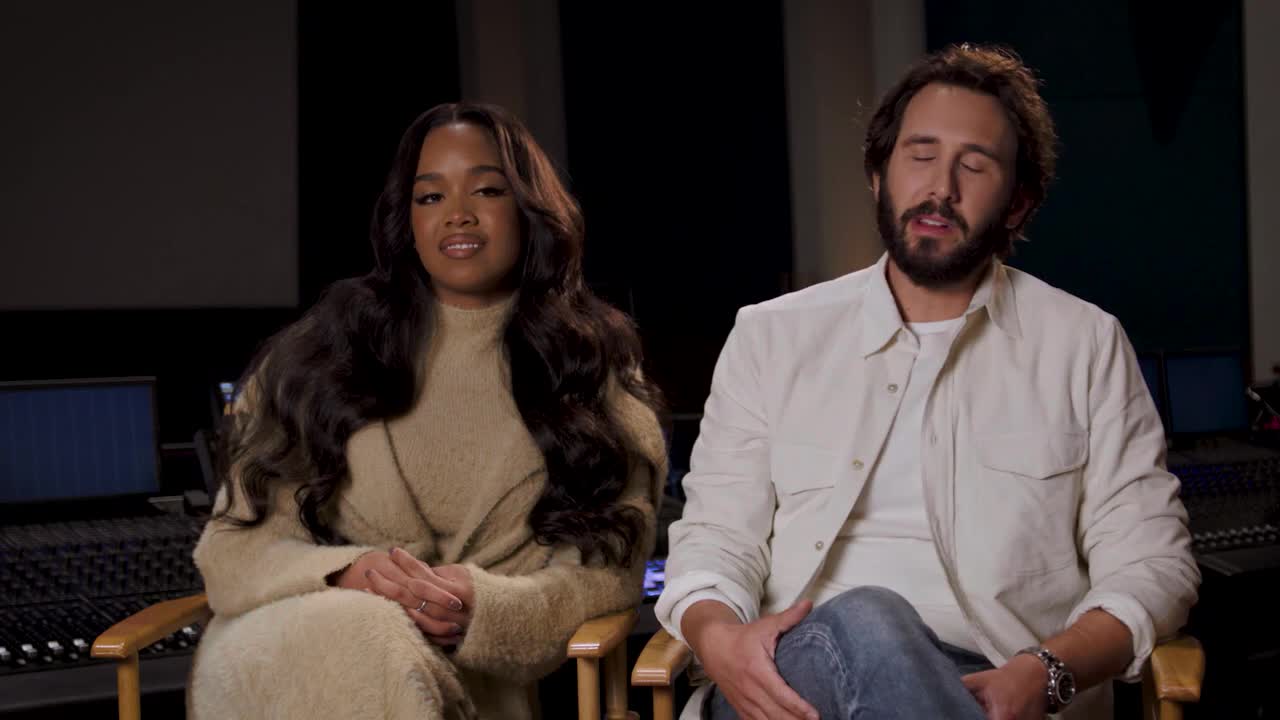 H.E.R. and Josh Groban Talk About Making _Beauty and the Beast_ A 30th Celebration_ - ABC