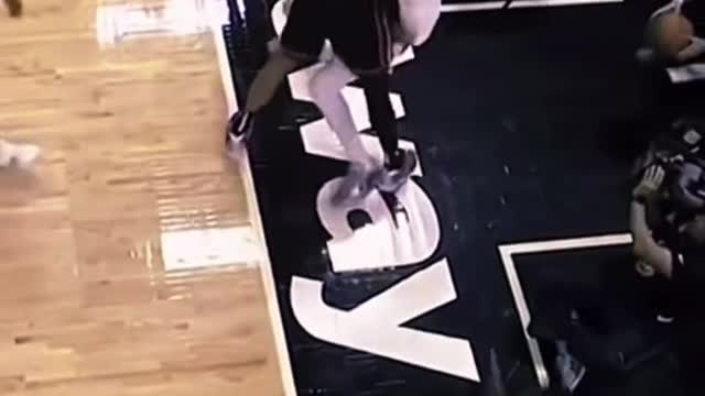 Caleb Martin tackled him 😬