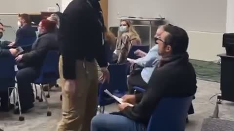 Private Security Assaults Maskless Parent At Board Of Education Meeting In NY