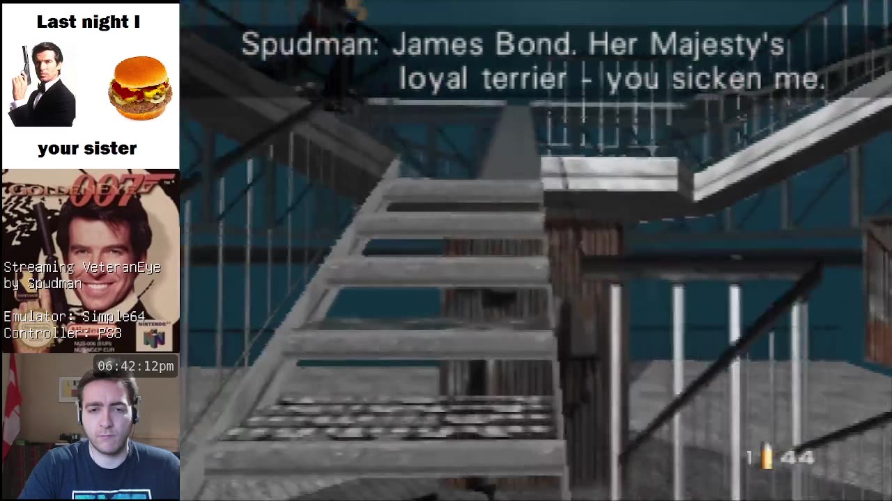 Playing VeteranEye (GoldenEye 007 mod)