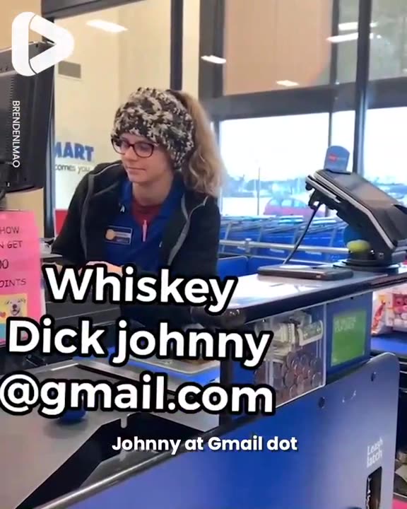 Pranking store clerks with embarassing emails