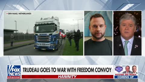 Freedom Convoy spokesperson Benjamin Dichter joins Sean Hannity for an update