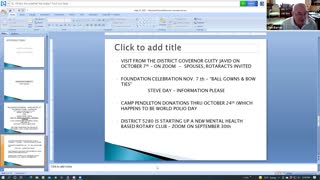 Meeting - September 23, 2021