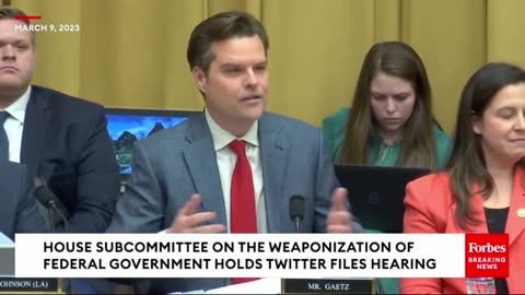 Dan Goldman Grills Twitter Files Journalists, Matt Gaetz Blasts Suppression Of Hunter Biden Story