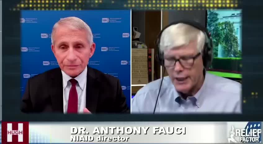 Fauci can’t keep a straight face when tough questions was asked