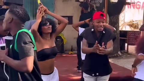 Beautiful dance step