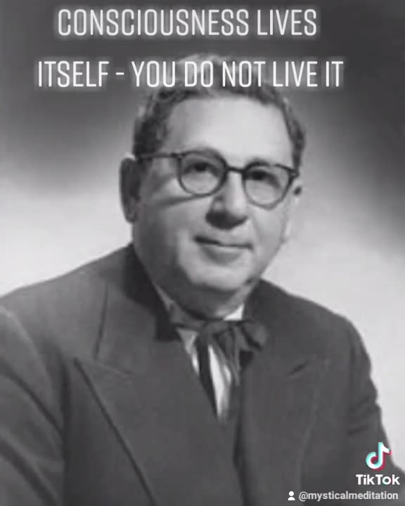 Consciousness Lives Itself