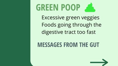 The Color Of Your Poop
