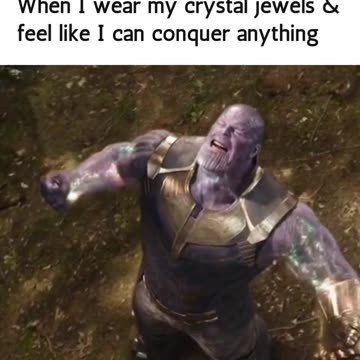 ♾ Who needs Infinity Stones when your crystal jewels is all the power you need? 💎⁣