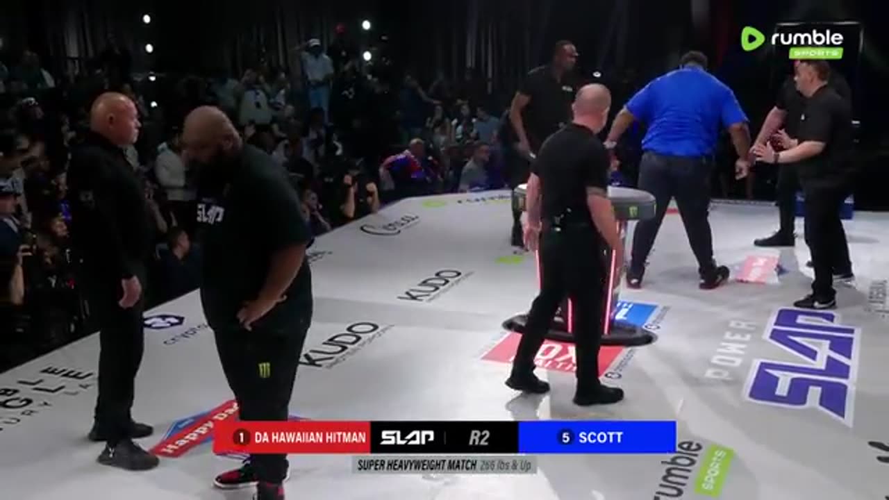 Two Giants Go Head-to-Head | Da Hawaiian Hitman vs Eviahn Scott Power Slap 7 Full Match