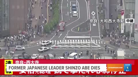Shinzo Abe, former Japan prime minister and longest-serving leader, dead after being shot in attack