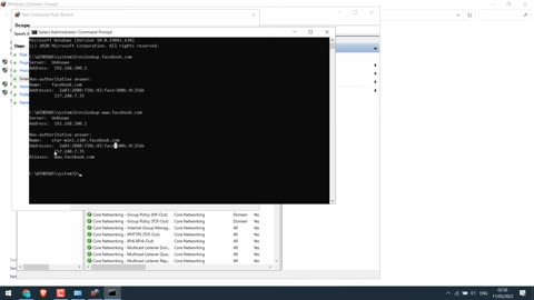 Block websites on using Windows Defender Firewall