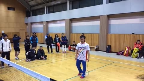 反手如何集中發力 (Jung Jae Sung One Point Lesson Backhand Clear, Drive).