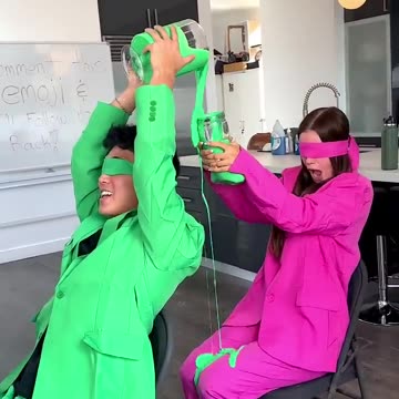 Pour Challenge With SLIME ... IT WORKED!