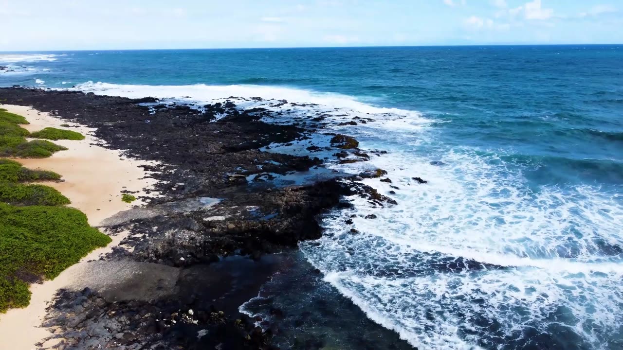 Sandy beach tide coast shore