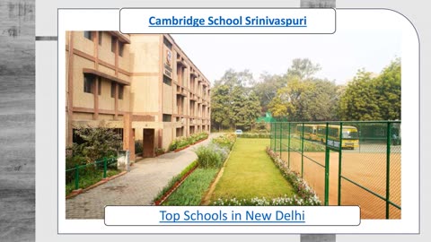 Top Schools In New Delhi