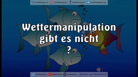 Wettermanipulation gibt es nicht?