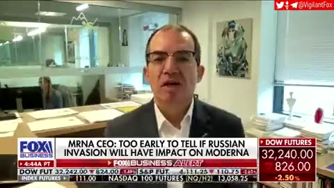 Moderna CEO Ignores Patent Question