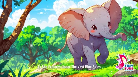 Baby Elephant Rhyme | A Little Children Rhyme