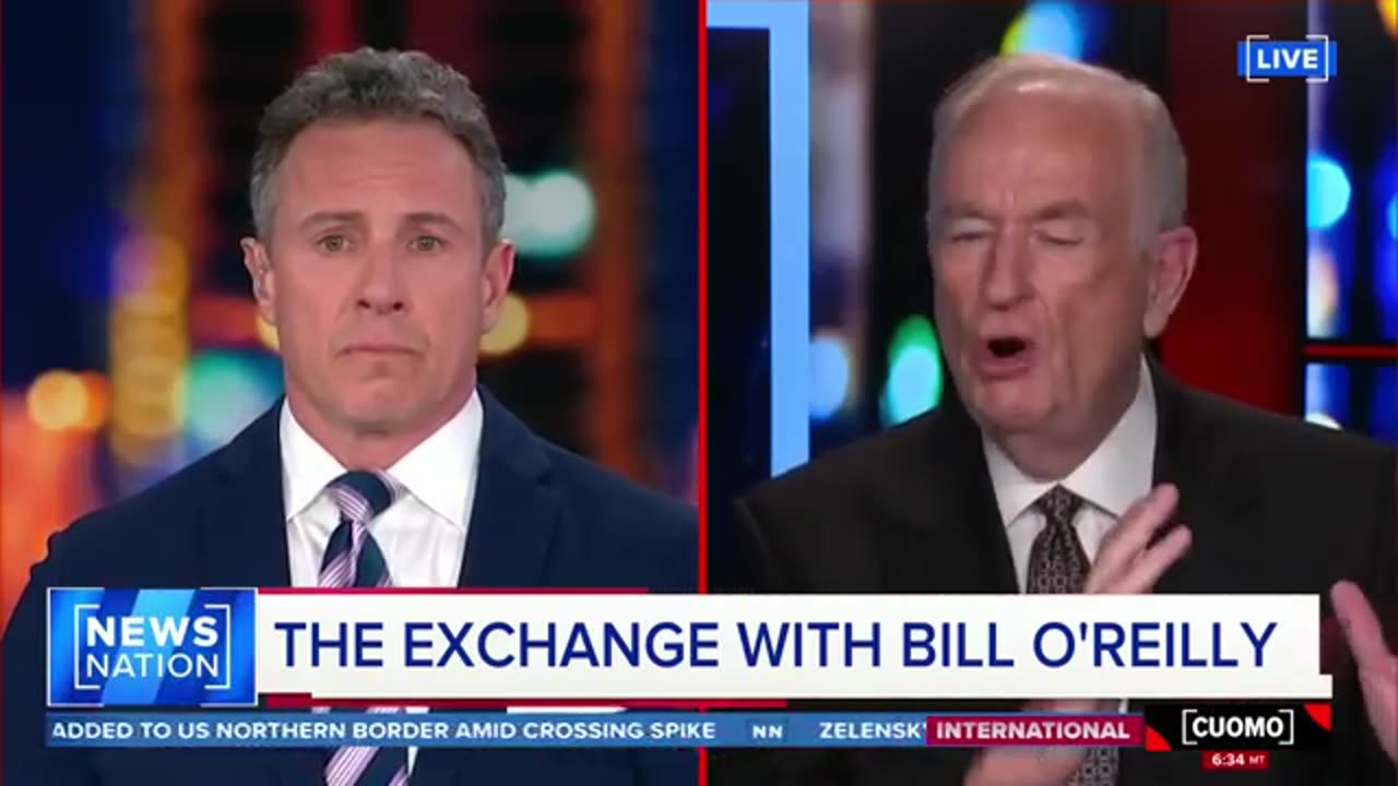 O’Reilly & Cuomo Get Heated Over Border, Cartel Problems