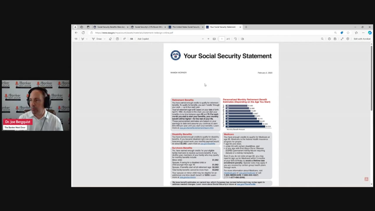 Episode 253: Social Security Benefits received the COLA adjustment, was it enough?