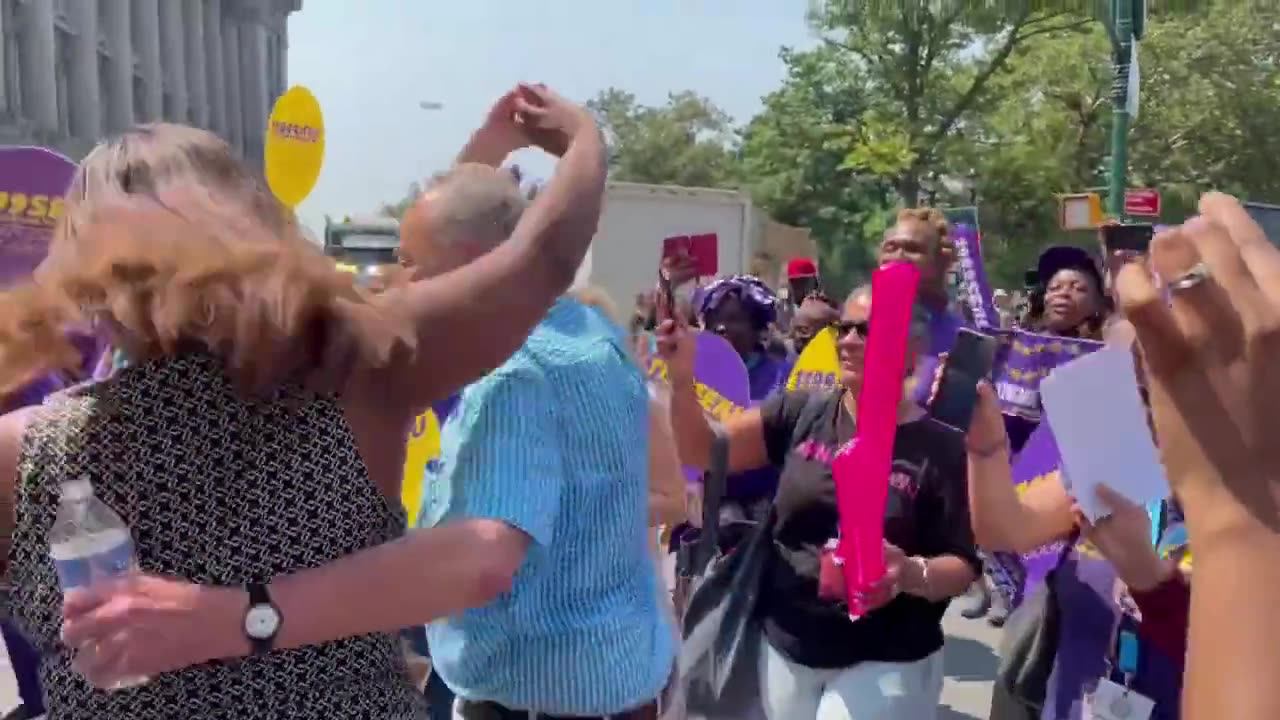 Chuck Schumer Dancing with Letitia James 🤮