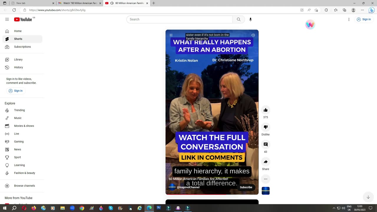 What really happens after an abortion-Kristin Nolan & Dr. Chriastiane Northrup 30-05-23