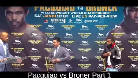 Manny Paquiao VS Bradley