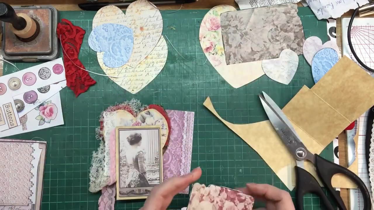 #shabbyyourart semaine 1/ week 1- shabby heart