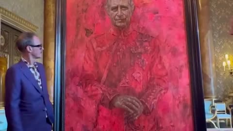 Sick Portrait of King Charles Unveiled