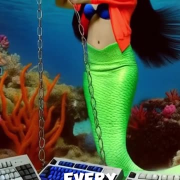 The Great Keyboard Hunt #rachael #mermaid
