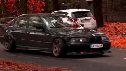Bright autumn and BMW e36