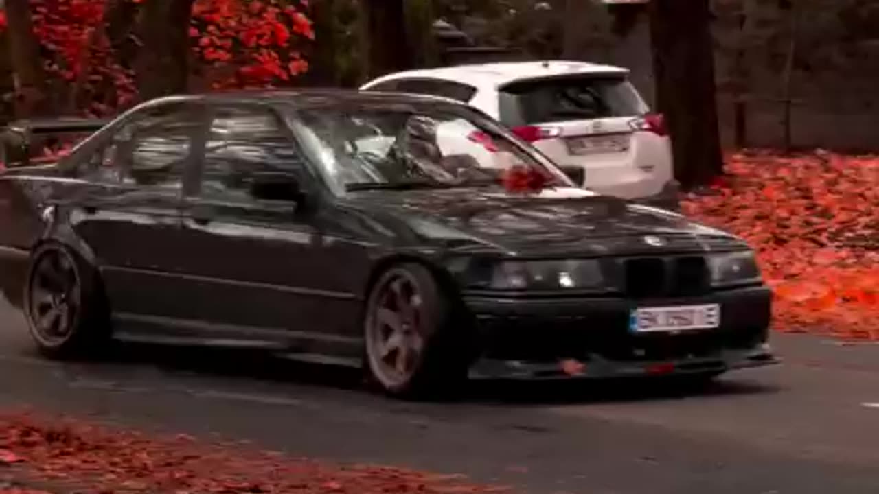 Bright autumn and BMW e36