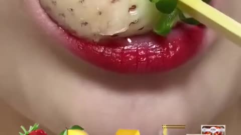 ASMR TANGHULU CANDIED FRUITS #asmr #asmrsounds #asmrvideo