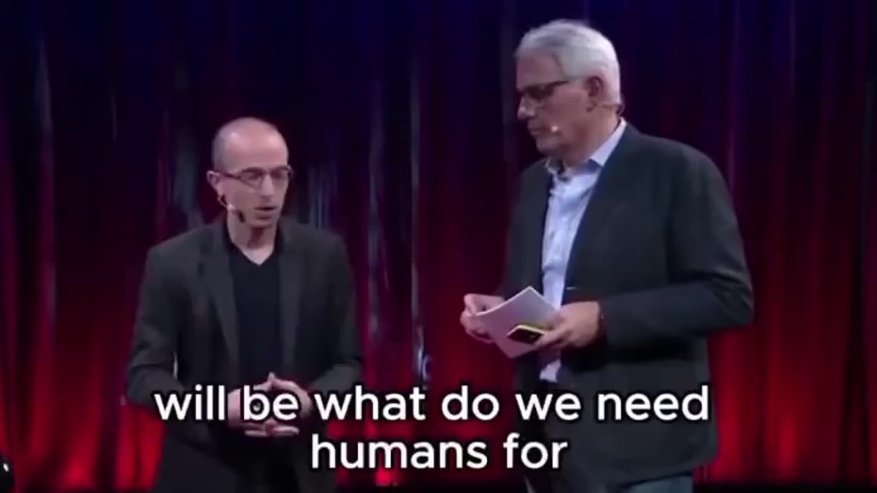 WEF Monster Questions Why We Need So Many Humans For - Calls Them "Useless People"!