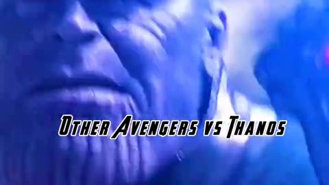 Thanos vs Avengers