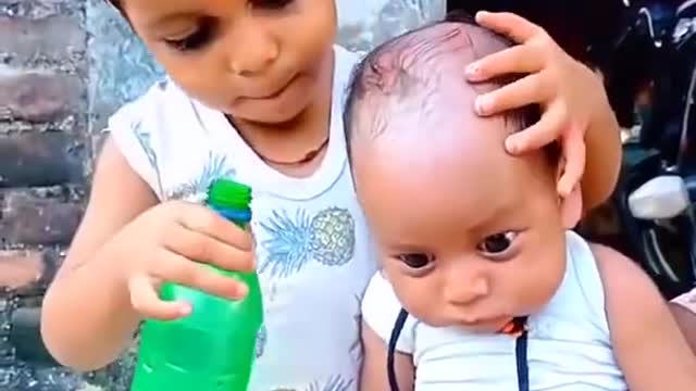 Funny and Cute Baby - Bunny Rabbit videos - Love Bayb😍😘👶