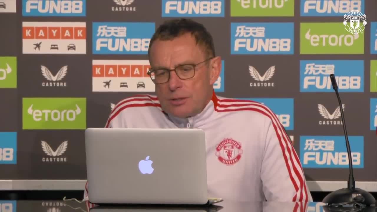 Manager's Press Conference | Manchester United v Burnley | Ralf Rangnick | Premier League