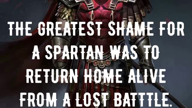 Spartan rule number 1